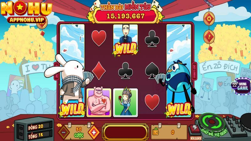 Cuộn quay slot thiết kế sinh động, nổi bật
