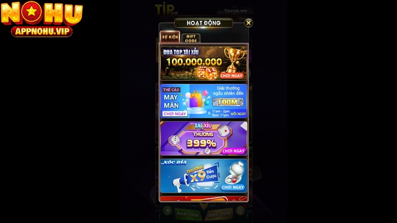 Cơ hội nhận quà đặc biệt khi trở thành vip