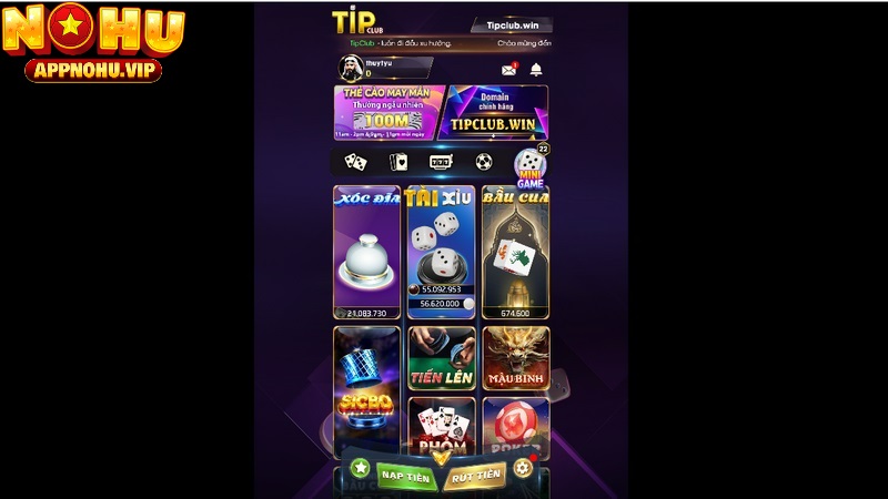 Code Tipclub cung cấp cho các thành viên phần quà vô cùng hấp dẫn