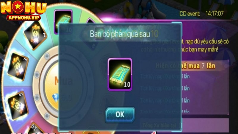 Có thể tham gia các sự kiện trang chủ tổ chức để nhận quà