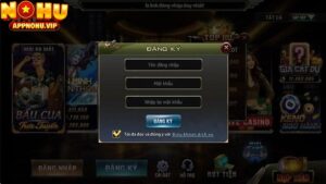Điền đầy đủ mọi thông tin của form mẫu đăng ký B52CLUB