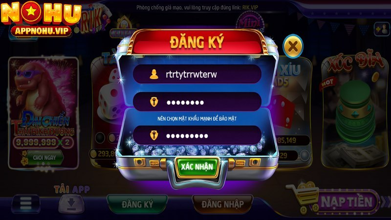 Đảm bảo quá trình tạo tài khoản hành công hãy kiểm tra mọi dữ liệu