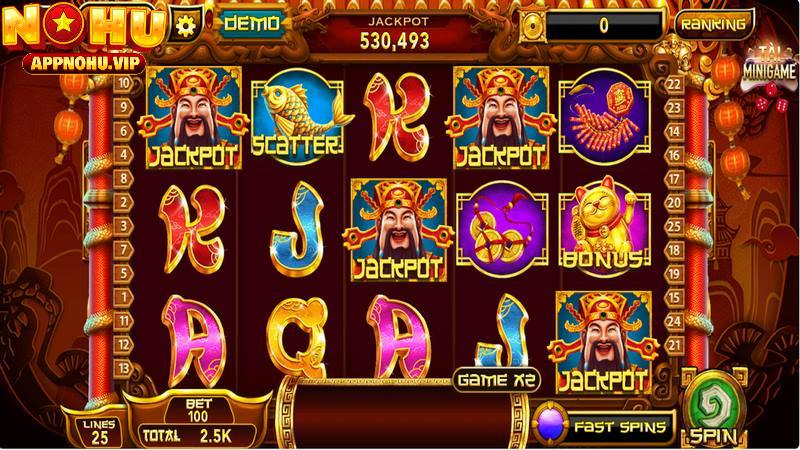Slot thần tài bùng nổ về đồ họa 3D mãn nhãn