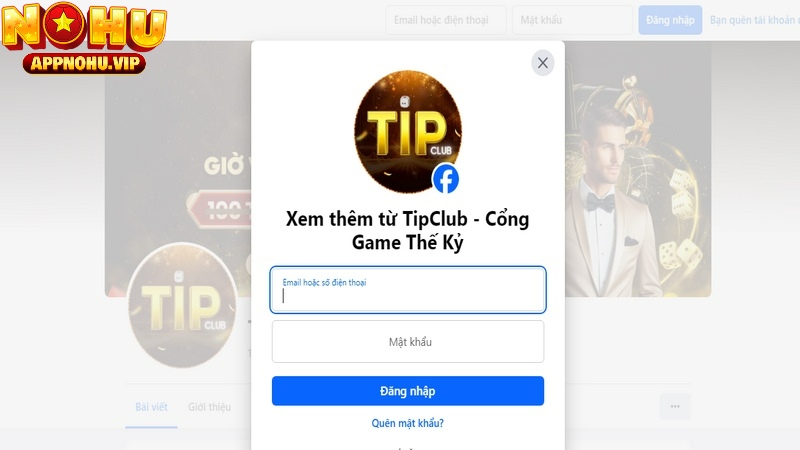 Fanpage của Tipclub có rất nhiều lượt theo dõi