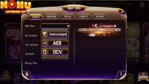 Nạp tiền Gemwin bước quan trọng để bạn có thể tham gia giải trí