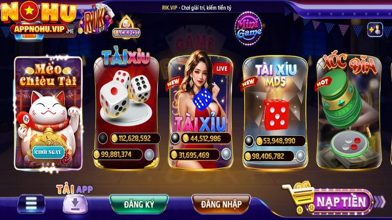 RIKVIP mang tới nền tảng đổi thưởng online sôi động