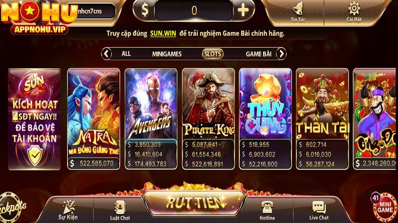 Nổ Hũ SUNWIN mang đến chế độ đổi thưởng cực kỳ thuận tiện