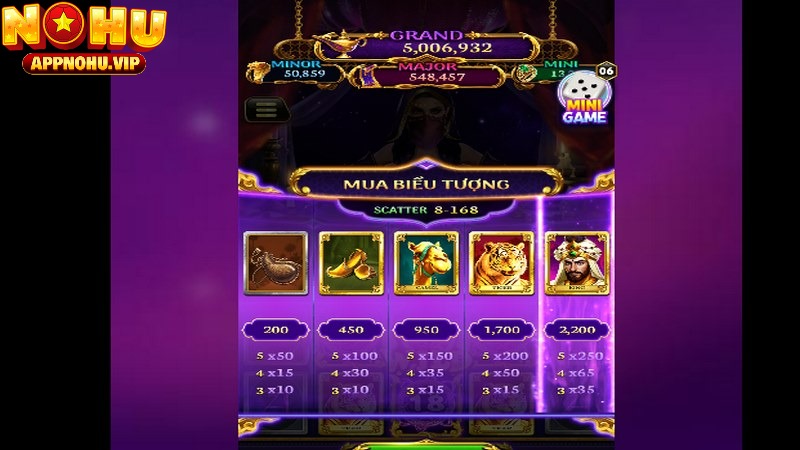 Đa dạng game nổ hũ