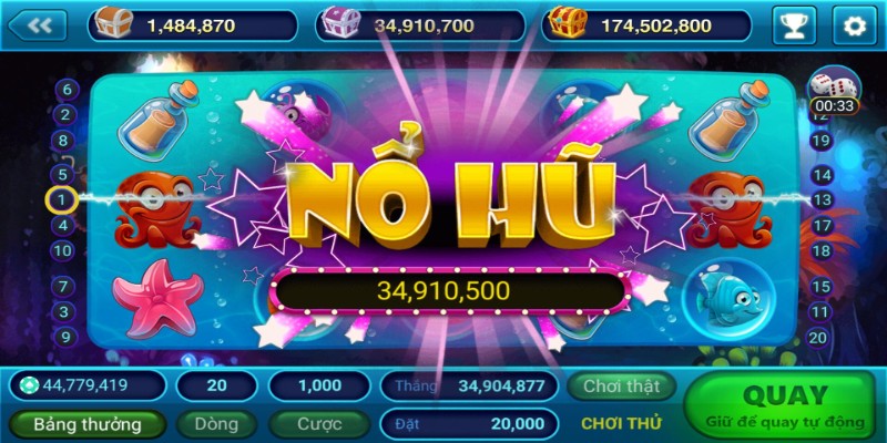 Nổ hũ Jackpot vô cùng đặc sắc mới lạ