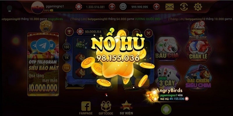 Kho game nổ hũ – game slots Lu88 luôn được cập nhật liên tục.