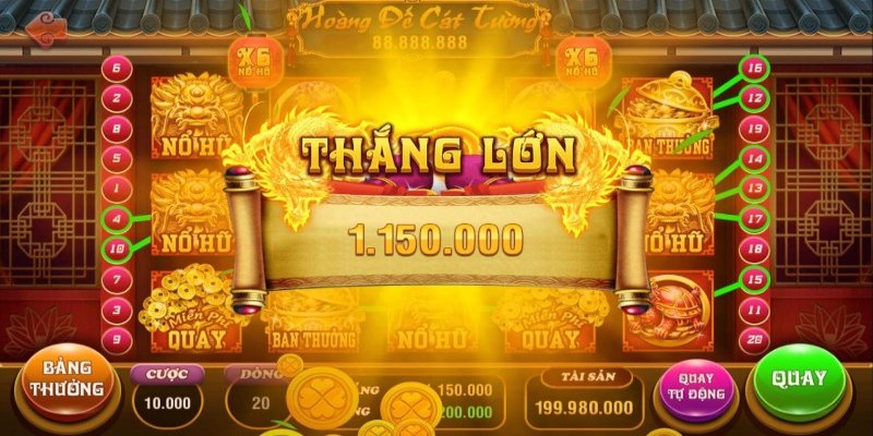 Jackpot khủng từ nổ hũ - game slots Hitclub chờ bạn chinh phục