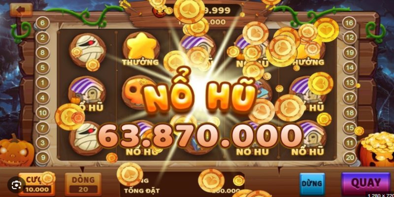 Nổ hũ - game slots KClub nổi bật với đồ họa đẹp mắt